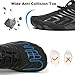 Hike Barefoot Shoes Womens Mens Pro Water Wide Toe Box Non-Slip Breathable Athletic Hiking Neuropathy Grounded Comfort wear New Footwear Black