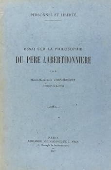 Paperback Essai Sur La Philosophie Du Pere Laberthoniere [French] Book