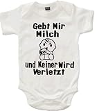 Die Bodysuits werden von Baumwolle 100% gemacht. Sie haben eine Umschlaghals- und -Popkornmaschinebefestigung, zum sie einfacher zu machen, Babys zu ändern