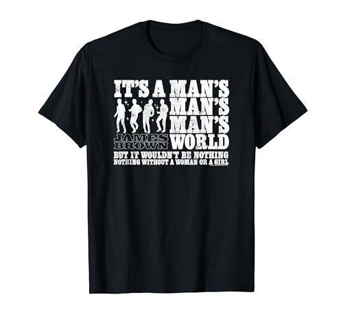 Photo de James Brown Silhouettes du monde d'un homme T-Shirt
