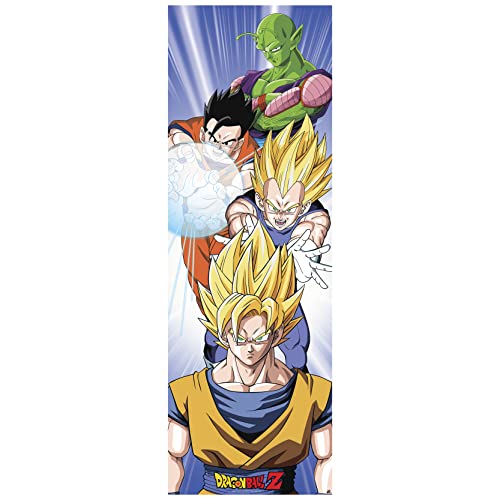 ABYstyle - DRAGON BALL - Poster de porte - Saiyans (53x158)