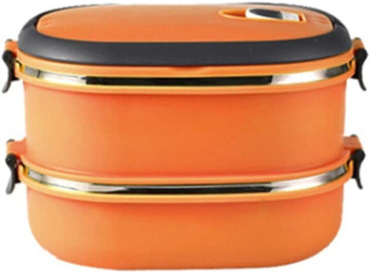 Portable Rectangular Lunch Box Stainless Steel Insulated Food Storage Container Outdoor Camping Picnic gass