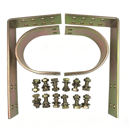 Universal Bolt-On Adjustable Driveshaft Safety Loop (Golden)