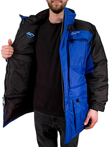 Freeze Defense Warm Mens 3In1 Winter Jacket Coat Parka & Vest (2Xl / 2X Blue) #TOP4