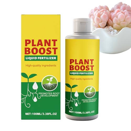 Xijobido Fertilizante Líquido para Plantas - 100 ml Solución Natural de Nutrientes - Fertilizante Para Plantas De Interior | Para Jardín Exterior, Árboles, Flores, Follaje, Frutas y Vegetales
