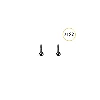 Vista 9 de VEVOR Balaustres de cubierta, husillos de cubierta de metal de 29.5 x 1 pulgada, paquete de 61 balaustres de escalera con tornillos, barandilla