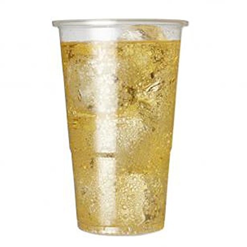 bar@drinkstuff Oversized Flexy-Glass Half Pint Tumbler 12oz CE Lined at 10oz, Pack of 50