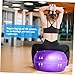 BIUDECO Yoga Ball Thickened Exercise Ball with Air Pump for Home Gym Stability and Stylish Design Durable Fitness Accessory for All Heights