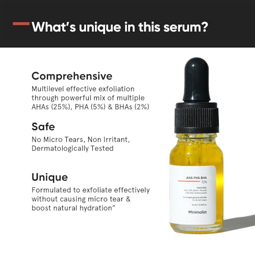 Image of Minimalist Salicylic Acid 2% Face Wash + AHA BHA PHA 25% Peeling Solution Mini Combo | Acne Control, Deep Pore Cleansing, Oil Control & Chemical Exfoliation Combo for Oily & Acne-Prone Skin