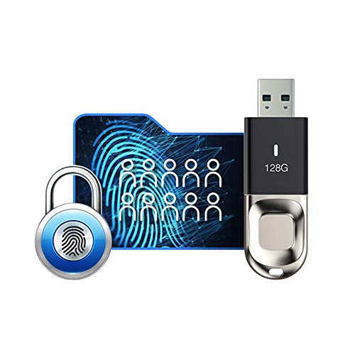 Sczz Fingerabdruck-Sticks, 256 GB USB 3.0 Flash-Laufwerk, USB-Speicher PC Verschlüsselte Computerdatensicherheits Leser – Bild 5