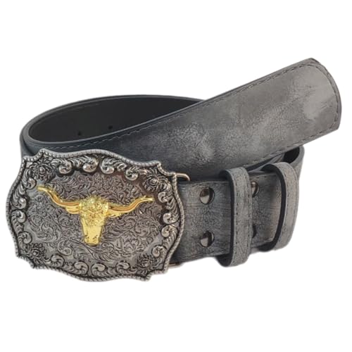 Engraved Buckles Waist Belt Vintage Hiphop Waistband Western Jeans Belt Pants Belt Adult Unisex Waiststrap Waist Decors