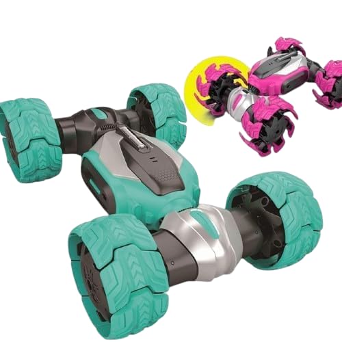 Image of Stunt Tires Racing CAR 1:12 Remote Control Stunt Plastic Rc Car with Hand Sensor Watch Twisting Vehicle Toy for Kids (RC Stunt Twisted CAR Open Wheel)