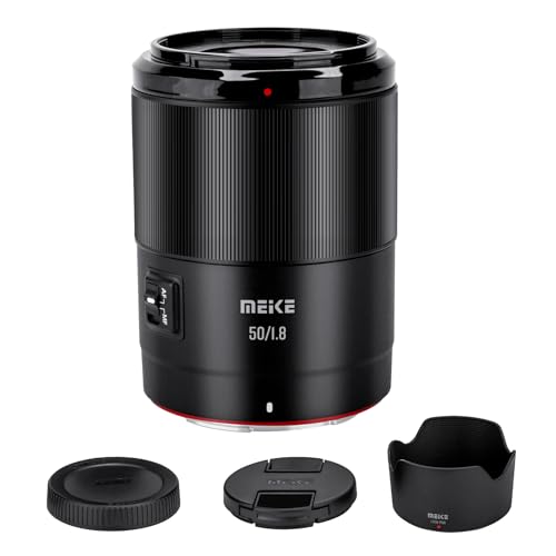 Meike 50mm F1.8 Full Frame STM Auto Focus Prime Lens for Nikon Z Mount Mirrorless Cameras: Z30, Z50, Z5, Z6, Z7, Z6II, Z7II, Z9, Zfc