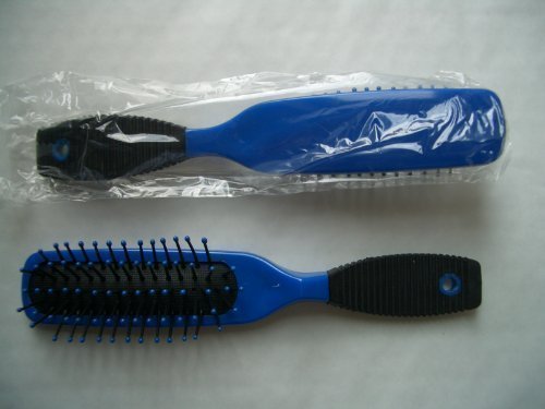 Blue Cushion Hair Styling Brush Great for long Hair