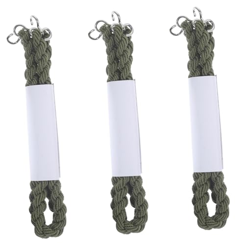 Parliky Robuste Haken-schnürsenkel Strapazierfähig 6 Stück Elastische Stiefel-befestigungsbänder Für Outdoor-camping Skifahren Grün 2 Stück/bündel