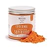 Milo y Lola Suplemento Antioxidante y Antiinflamatorio con Cúrcuma y Pimienta Negra para Perros y Gatos – Efectos Probioticos Perros y Gatos Naturales – Compatible con Fortiflora Perros y Gatos (100g)