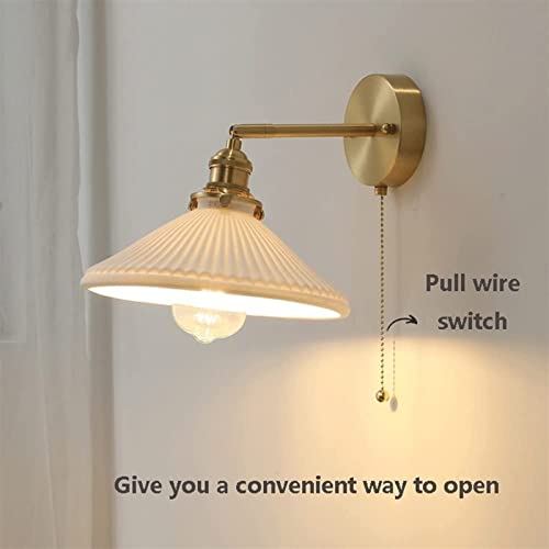 Lampe murale de lecture LICTER en métal et céramique avec éclairage ciblé - 2