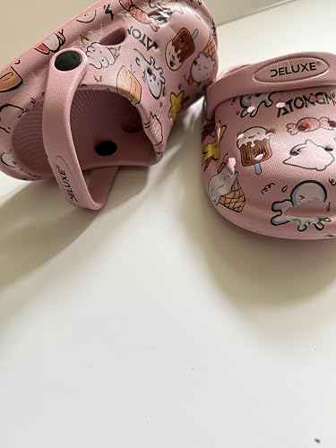 Kids Clogs for Boys & Girls – Fun Pattern, Lightweight Waterproof Slip-On Sandals with Backstrap – Toddler Shoes for Indoor & Outdoor Play3