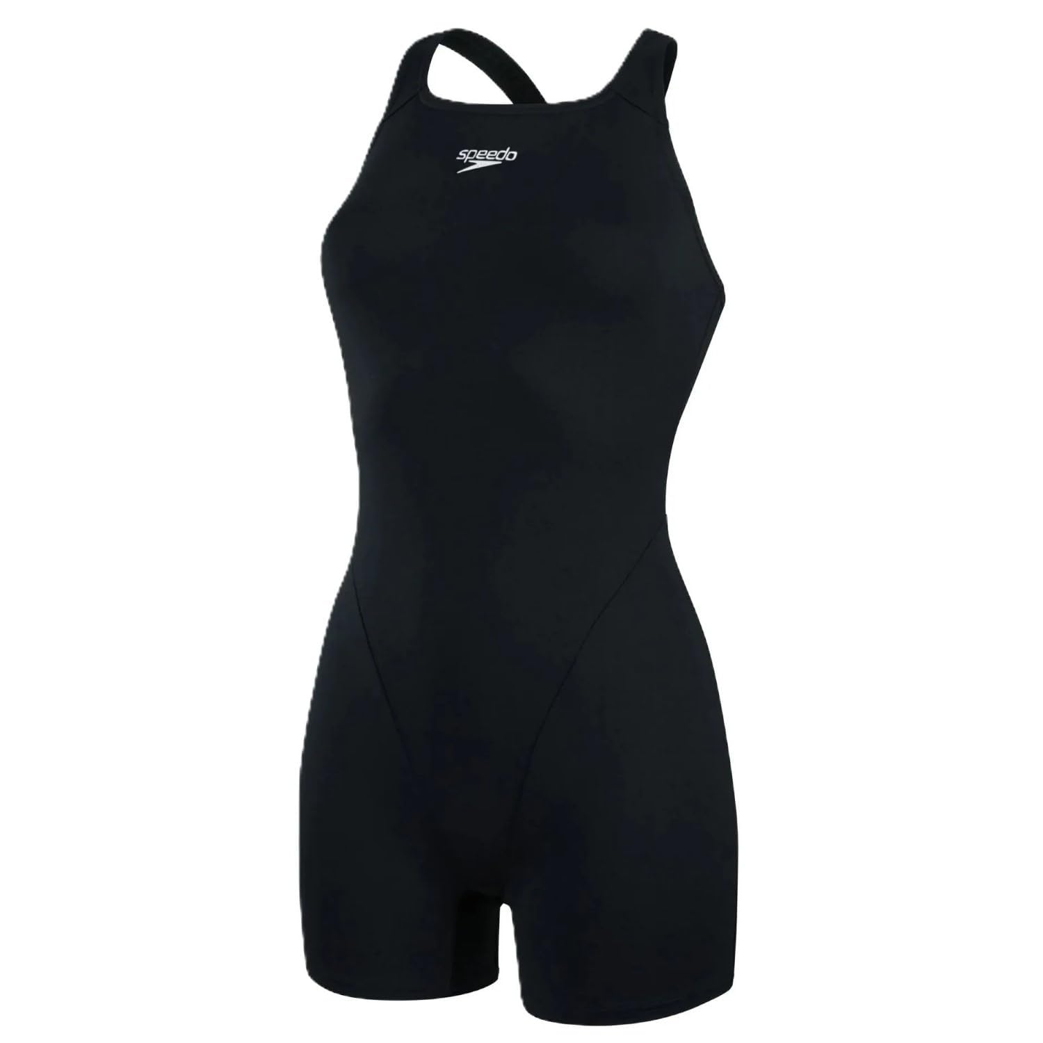 Speedo Kobiety Eco Endurance+ Legsuit Strój Kąpielowy, Czarny, 34