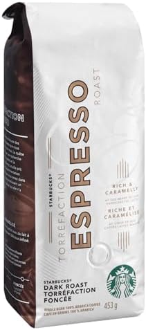 Starbucks Espresso Whole Bean Coffee, Dark Roast, 16 oz. (11017855)