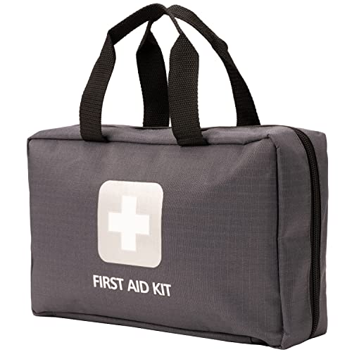 First Aid Kit – 291 Pieces of First Aid Supplies | Hospital Grade Medical Supplies for Emergency and Survival Situations | Ideal for Home, Car, Trucks, Camping, Hiking, Travel, Sports, Pets, Hunting