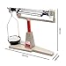Laboratory Scale Mechanical Scale, 4 Rulers Beam Mechanical Balance Scale, Mechanical Balance Scale Tray Kit W/Magnetic Damping Device and 15cm Pallet, for Industria Calibrated