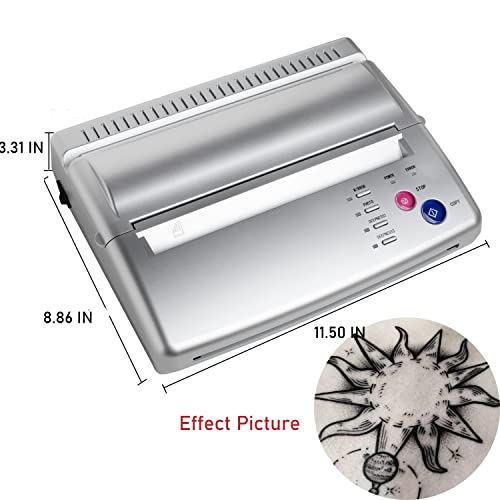 Genmine GF-78 Body Painting Transfer Machine Supplies Thermal Template Paper Machine Printer thumb #2