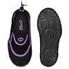 Lakeland Active Girl's Eden Aquasport Water Shoes Holiday Surf Sea Barefoot Swimming Paddleboard - Black/Purple - 1 UK #4
