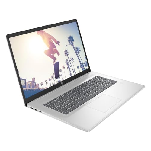 Image of HP 2026 17 Business Laptop, Office 365 for The Web Lifetime, Intel i5-1334U, 17.3 inch FHD Display, Windows 11 Pro, Backlit KB, Fingerprint, Copilot, w /AI Voice Recorder (16GB RAM, 1TB SSD)