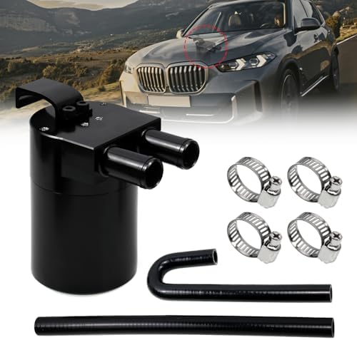 Amazon.com: RULLINE Reservior Oil Catch Can Tank Compatible with BMW ...