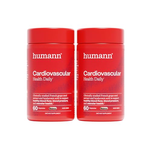 Humann Cardiovascular Health Daily, 4-in-1 Vascular & Blood Pressure Support,