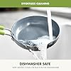 GreenPan Mini Healthy Ceramic Nonstick, 5" Round Egg Pan, PFAS-Free, Dishwasher Safe, Stay Cool Handle, Black #5