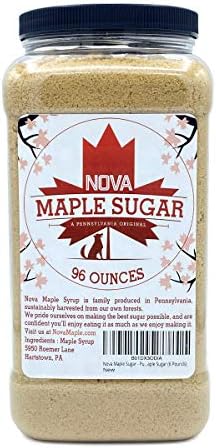 Nova Maple Sugar - Pure Grade-A Maple Sugar (6 Pounds)