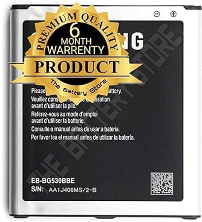 Image of Original EB-BG530CBN Battery for Samsung Galaxy Grand Prime / J5 / J210F / J2 2016 / J2 Pro /J2 Prime /Galaxy On5 Battery with 6 Month Warranty**** (N00123)