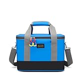 Kit médico vacío, botiquín de primeros auxilios, panel de temperatura LCD, bolso de almacenamiento de suministros médicos, bolsa enfriadora médica para el trabajo, hogar, senderismo, estudiante de enf