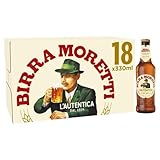 Birra Moretti Lager Beer 18 x 330ml Bottle