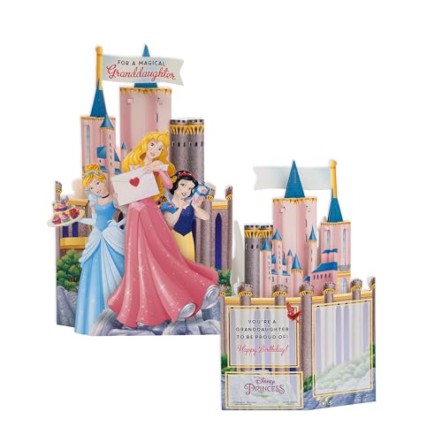 WHITE COTTON CARDS Handgemachte Glückwunschkarte „Princess Castle“ (22x22 Cm)