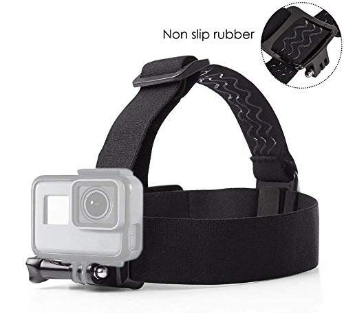 VVHOOY Action Camera Head Strap Mount Compatible with Gopro Hero 8/7/6/5/4/AKASO EK7000/Brave 4/5/V50/APEMAN/DBPOWER/Camprak/EKEN/Dragon