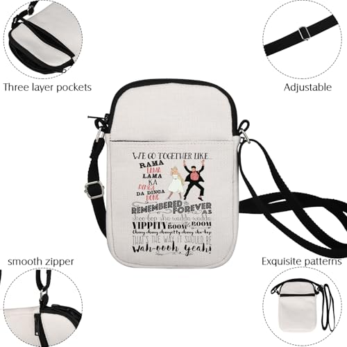 BNQL Musical Crossbody Bag We Go Together Like Movie Merchandise Gift Fans Gift Shoulder Bag3