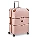 DELSEY PARIS Chatelet Air 2.0 Hardside Luggage with Spinner Wheels, Blush Pink, Checked-Large 28 Inch