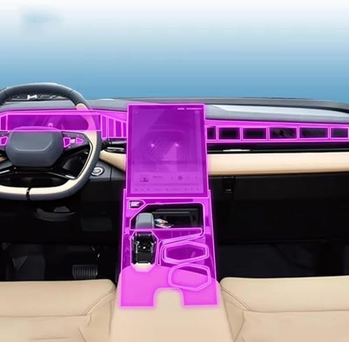 Film protection console Geely Atlas 2023 transparent PPF anti-rayures haute finition