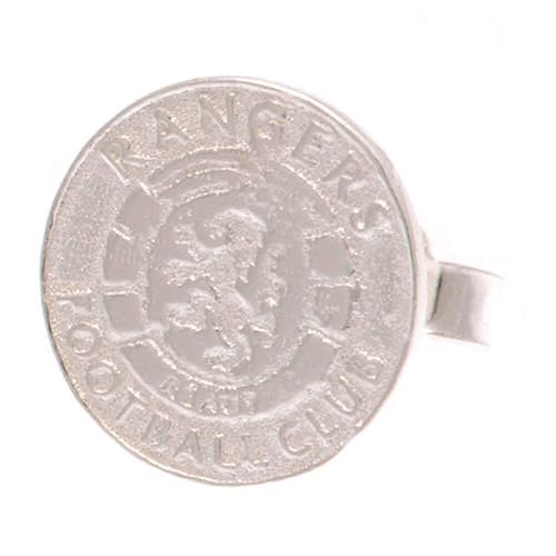 Image of Rangers FC Ready Crest Sterling Silver Stud Earring Official Merchandise