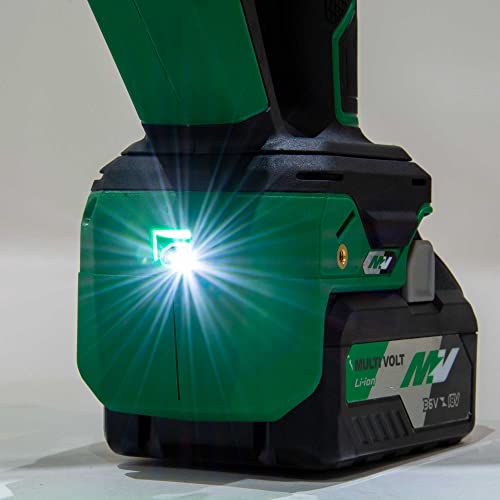 Metabo HPT 36V MultiVolt™ Brushless SDS Plus 1-1/8" D-Handle Rotary Hammer, Cordless Rotary Hammer Tool Body Only, High Impact Energy 2.3 ft-lbs, Ergonomic Design, Tool Body Only, DH3628DDQ4 thumbnail 17