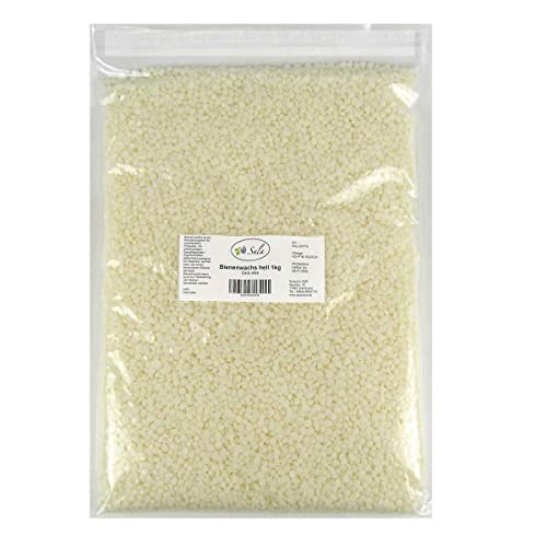 Pastillas de cera de abeja Sala de 1000 g para dosificación exacta sin cortar