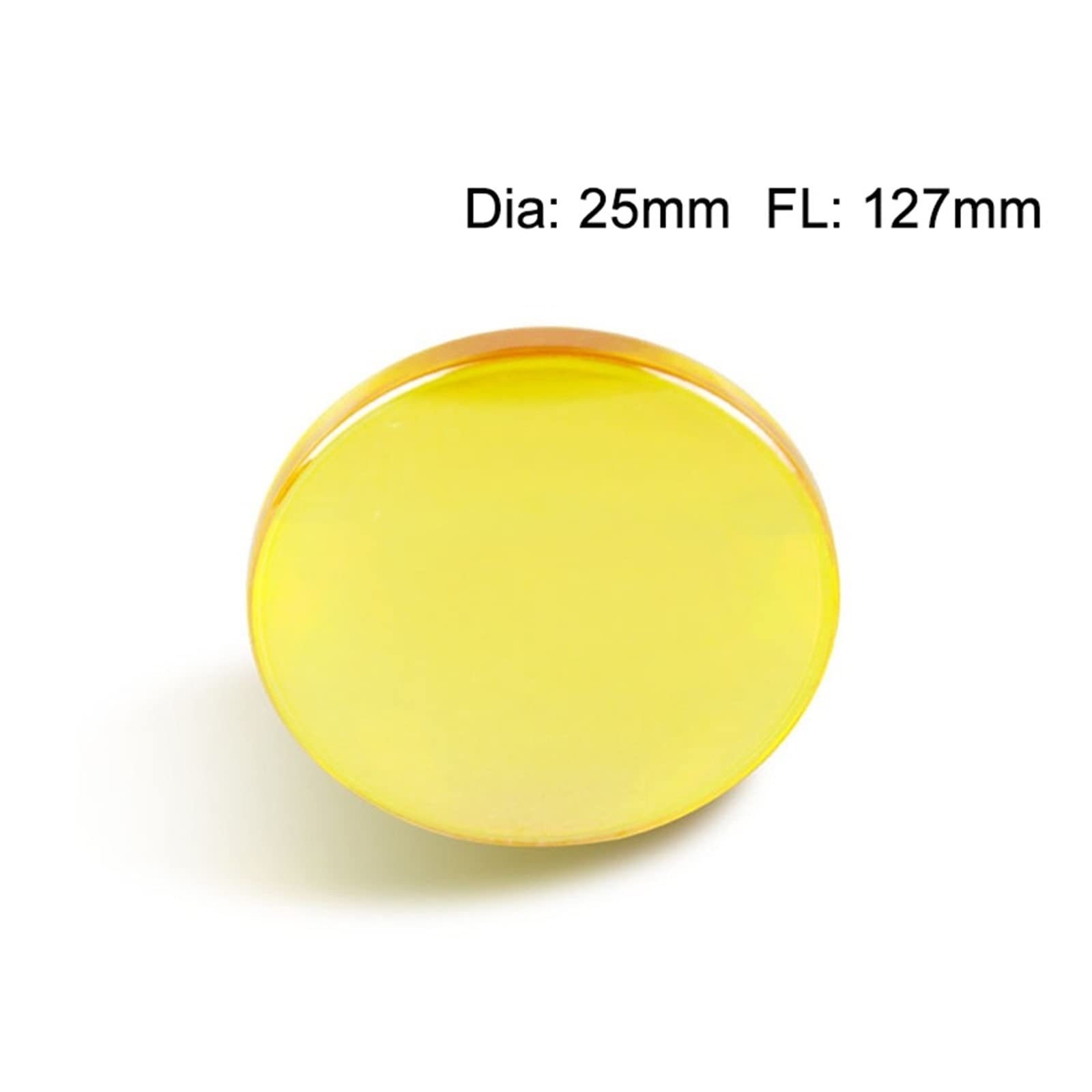 Co2 Laser Lens 25mm USA CVD ZnSe Laser Length 127mm Focal Length(101.6mm)