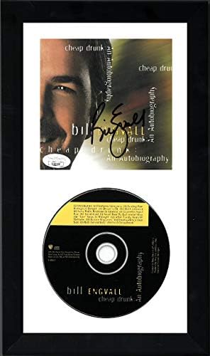 Athlon Sports CTBL-BW29935 6.5x 12 in. Bill Engvall Signed 2002 Cheap Drunk An Autobiography Cover with CD Custom Framing - JSA No. LL60210 Autograph CD