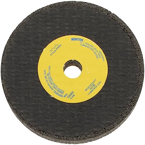 Norton 547-66243522417 Type 01 Straight Portable Snagging Wheels cover