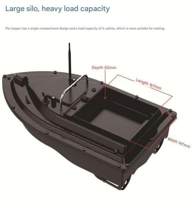 D16 przynęta o wysokiej wydajności RCFishingBaitBoat 500 mRange FishFinder RemoteControl Łódź rybacka