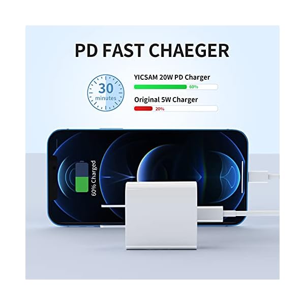 iPhone-14-13-12-Fast-ChargerApple-MFi-Certified-20W-PD-USB-C-Wall-Charger-2-Pack-6FT-Cable-Fasting-Charging-Adapter-Compatible-with-iPhone-14-Pro-Max13-Pro-Max12-Pro-Max11-Pro-MaxXS-MaxXSXRX iPhone-14-13-12-Fast-ChargerApple-MFi-Certified-20W-PD-USB-C-Wall-Charger-2-Pack-6FT-Cable-Fasting-Charging-Adapter-Compatible-with-iPhone-14-Pro-Max13-Pro-Max12-Pro-Max11-Pro-MaxXS-MaxXSXRX