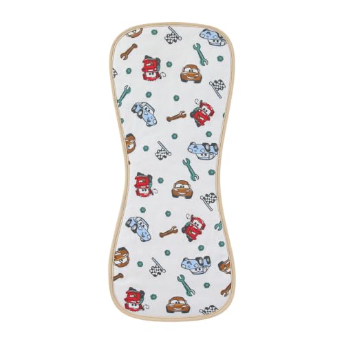 Image of Disney Baby Cars Lightning McQueen Burp Cloths 3-Pack for Infants